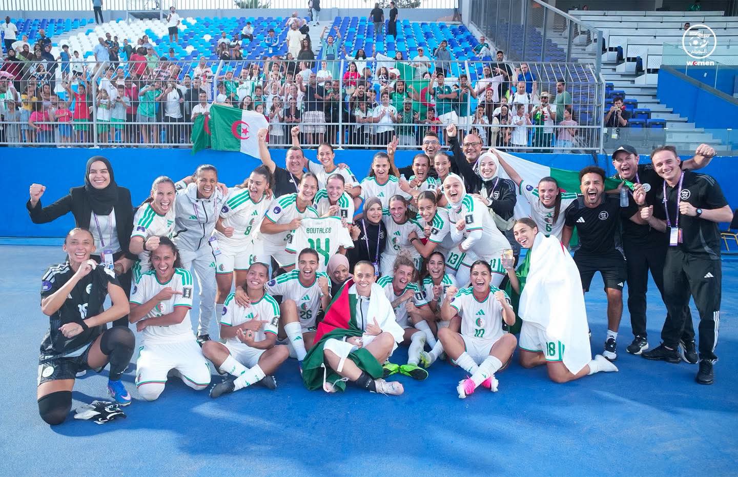 المنتخب الجزائري للسيدات يحجز بطاقة التاهل لمونديال البرازيل 