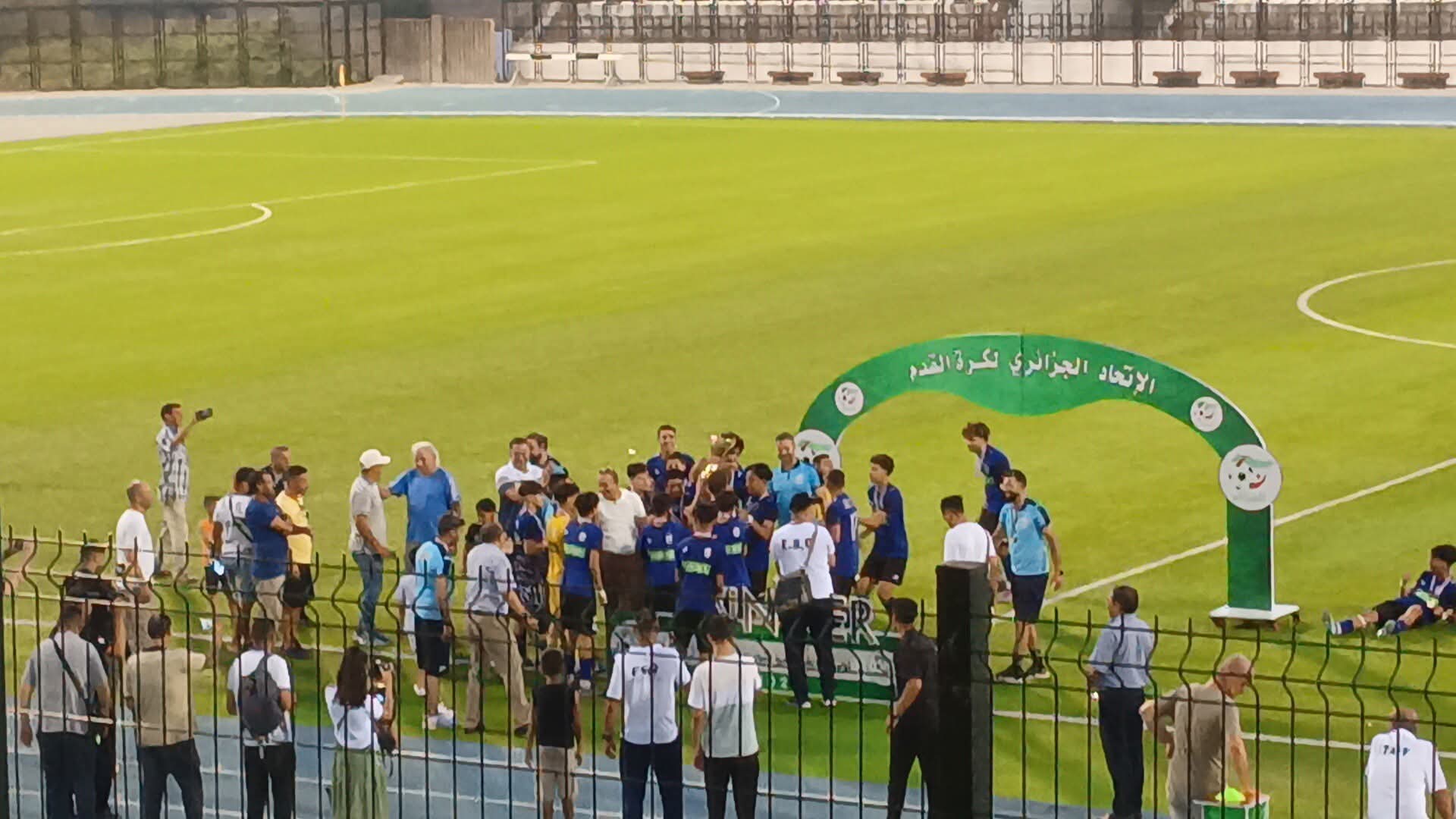 بمناسبة تتويج ترجي قالمة لأقل من 15 سنة : تهاني رئيس الرابطة