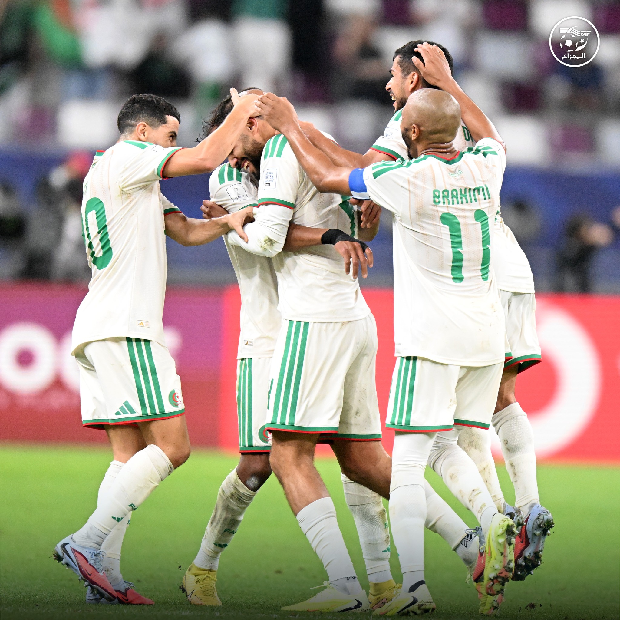 الجزائر تهزم العراق وتبلغ ربع نهائي كأس العرب